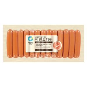 청정원 참나무로 훈연한 프랑크 500g