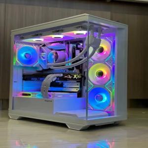 코어 i7-4790 프로세서/512G SSD/16GB RAM 3200MB DDR3/Windows 11 HD 그래픽 4600 그래픽/화이트를 갖춘 AOTESIER PC 게임