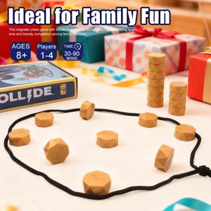 33MM 자석 게임 인터랙티브 마그넷 보드 테이블탑 전략 게임 어린이 성인 가족 놀이 어린이 선물 교육용 보드 게임