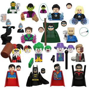 블라인드 박스 미니 블록 KDL851 피규어 빅 고블린 스파이더맨 아이언맨 베놈 캡틴 호크 데드풀 아머 크리스마스 선물 장난감