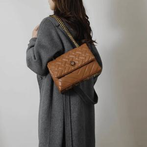 2025 신상 체인백 텍스처드 마름모 자수 실 싱글백 다용도 싱글 숄더 크로스백 인기 여성 가방