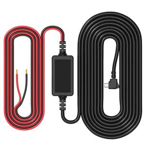 CarDash 캠 와이어 3.2m DVR 하드 와이어 케이블 키트 비디오 레코더 12 24V ~ 5V 미니 마이크로 USB 충전기 라인 자동 Dashcam 카메라