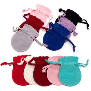 10pcs 벨벳 Drawstring 가방 파우치 문자열 향 주머니 보석 주최자 선물 중소 기업 포장 사탕 선물 저장 공급