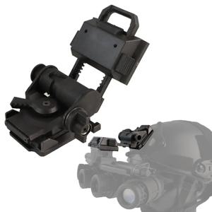 BOOIU L4G24 전술 헬멧 NVG 홀더 브래킷 PVS15/18 GPNVG18 야간 투시경 고글 홀더 브래킷 마운트 헬멧 액세서리