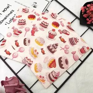 핫 생일 케이크 다채로운 인쇄 사각형 종이 냅킨, 카페 베이킹 종이 냅킨, 파티 종이 플레이스매트 장식, 2 겹 33cm, 20 개