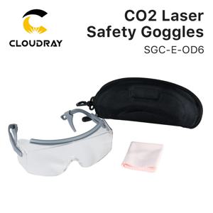 Cloudray OD6+ 10.6um Co2 레이저 안전 고글 10600nm 보호 안경 Co2 기계용 쉴드 보호 안경