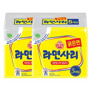 오뚜기 라면사리 굵은면(110g X 5개입) 2멀티팩