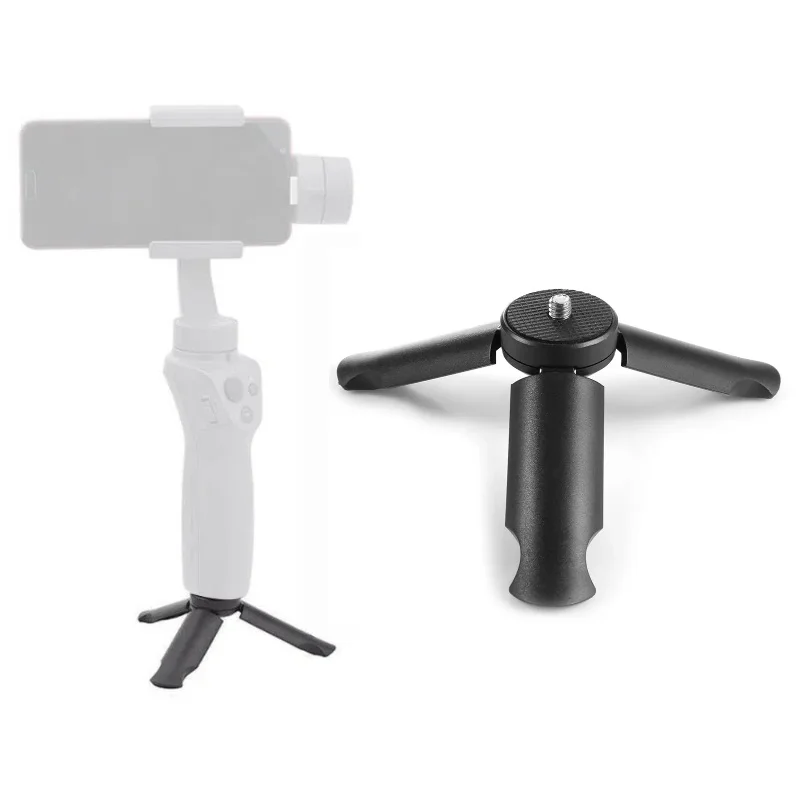 Terebento 휴대용 미니 삼각대 휴대 전화/dji OSMO 액션/Gopro/insta360 /yi/SJCAM 용 1/4 인치 인터페이스 액세서리