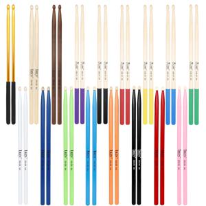 5A 드럼 스틱 메이플 드럼 스틱 DS-09 여러 가지 빛깔의 드럼 말렛 전문 타악기 악기 액세서리 드럼 부품