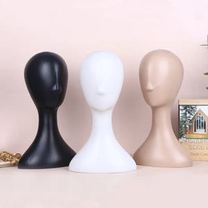 프로 여성 플라스틱 추상 마네킹 Manikin 머리 모델 가발 모자 머리 디스플레이 스탠드 홀더