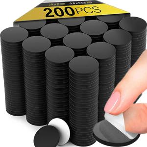 가정용 냉장고 사무실 유연한 스티커 스티커에 대한 도매 자기 시트 사각형 및 원형 자체 접착 자석 시트