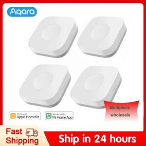 Aqara 센서 스마트 무선 미니 스위치 Zigbee Homekit 용 하나의 키 제어 버튼 Xiaomi Mihome 스마트 홈 보안
