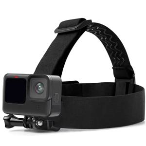고프로 히어로 13 12 11 10 9 8 7 6 SJCAM SJ4000 아카소 인스타360 DJI 오스모 액션 카메라 액세서리용 헤드 스트랩 마운트 헤드밴드 벨트