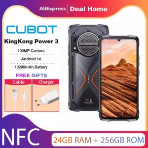 Cubot KingKong Power 3, 견고한 스마트폰 안드로이드 14, 123dB 스피커, Helio G99, 120Hz 6.72인치 화면, 최대 24GB RAM 확장, 256GB ROM, 10200mAh 배터리, 100MP 카메라, NFC, android smartphone