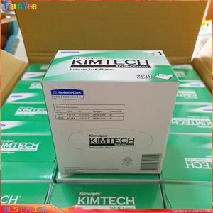 KIMTECH Kimwipes 섬유 청소용 종이 팩, 280 와이프, Kimperly 와이프, 공인 광섬유 와이핑 페이퍼, 도매 가격