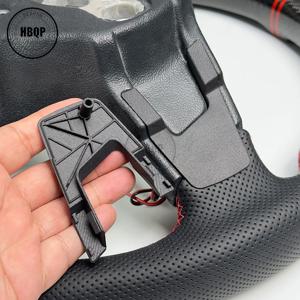 폭스바겐 골프 7 7.5 GTI 모델용 시프트 패들 커버, 스티어링 휠 액세서리, 자동차 액세서리