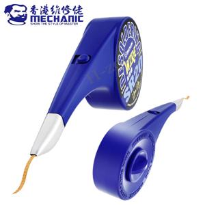 MECHANIC SR20 시리즈 Anti-scalding Desoldering Wire 주석 흡수 심지 솔더 전자 부품 수리를 위한 스트립 도구 제거