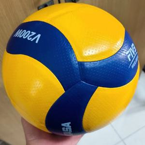 MIKASA 원래 전문 슈퍼 섬유 부드러운 PU 가죽 배구 v200 v300w 배구 공 새해 선물