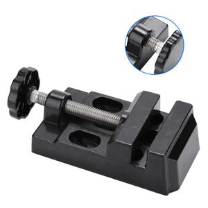 벤치 클램프 미니 플랫 클램프 벤치 바이스 알루미늄 합금 드릴 프레스 바이스 조각 도구 공작 기계 액세서리