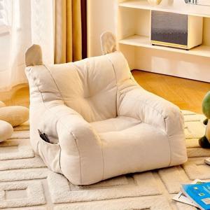 어린이 소파 아기 소파 아기 소파 바닥에 앉아 낙하 방지 귀여운 만화 간단한 공주 부드러운 등받이 의자 소파