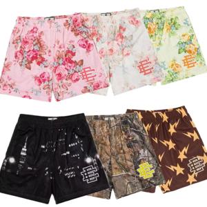 2025 남성용 NEW 에릭 에마누엘 EE 베이직 숏  요크시티 스카이라인 남성 캐주얼 반바지 피트니스 스포츠 팬츠 여름 운동 메쉬 반바지