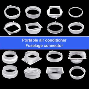 휴대용 에어컨 배기 호스 커넥터 에어컨 배기 포트 커플러 조인트 어댑터 덕트 벤트 부품