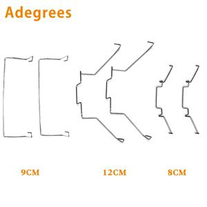 2 개/몫 80/90/120MM 쿨러 팬 버클 컴퓨터 CPU 냉각 팬 클립 304 스테인레스 스틸 와이어 패스너 버클 브래킷