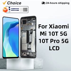 샤오미 미 10T 디스플레이 10T 프로 5G LCD M2007J3SY M2007J3SG 디스플레이 레드미 K30s M2007J3SC LCD 교체 부품용 선택 OEM