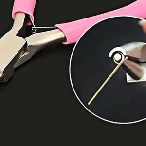 원형 오목 플라이어 와이어 루핑 플라이어 정밀 보석 플라이어 DIY 보석 제작용 와이어 루핑 플라이어