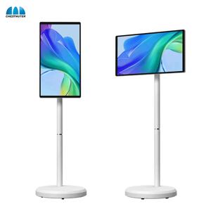 2026년 유행하는 21.5인치 배터리 구동 안드로이드 13 LG 스탠드 바이 미 TV 인셀 터치스크린 체육관 게임 라이브룸 스마트 TV