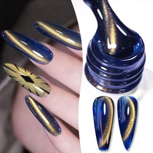 본 프리티 10ml 헤마 TPO 프리 크리스마스 샤인 골든 캣 마그네틱 젤 선셋 게이즈 샤이닝 매니큐어 소크 오프 UV 젤 바니쉬