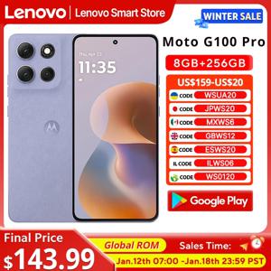 모토로라 모토 G100 프로 스마트폰 글로벌롬 6.7인치 1.5K pOLED 120Hz 디스플레이 디멘시티 7300 6720mAh 50MP AI 카메라 휴대폰