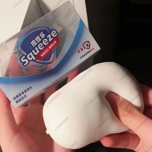 비누볼 스퀴시 비누 스트레스볼 피젯 토이 크런치 스퀴즈볼 라운드 블록 ASMR 안티 스트레스 장난감 (어린이 및 성인용)