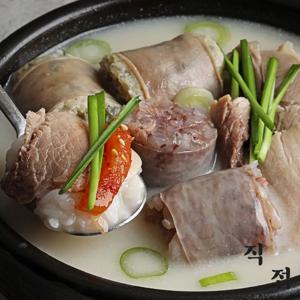 [직접] 한우한돈 100% 국내산 순대국밥 600g x 4팩, 부산맛집 가성비