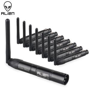 ALIEN DMX512 무선 컨트롤러 수신기 송신기 2.4G ISM Dif 통신 거리 300m 무대 파 DJ 디스코 바 조명