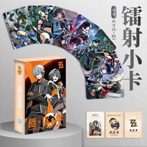 55 개/대 게임 Zenless Zone Zero 레이저 Lomo 카드 Nicole Demara, Ellen Joe 캐릭터 HD 포토 카드 팬 컬렉션 카드 ﻿
