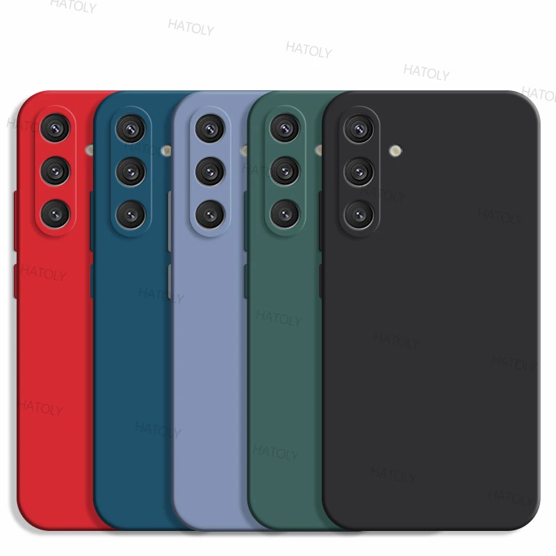 삼성 갤럭시 A16 5G 케이스 삼성 갤럭시 A16 A26 A36 A56 5G 커버 TPU 충격 방지 액체 실리콘 전화 커버 갤럭시 A16 5G