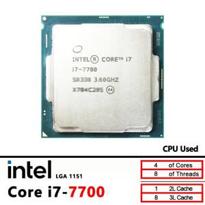 인텔 코어 i7 7700 중고 i7-7700 3.6GHz 쿼드 코어 8스레드 CPU 프로세서 8M 65W LGA 1151