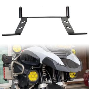 BMW R1200GS R1250GS LC 어드벤처 2014-2022 용 오토바이 블랙 안개등 LED 브래킷 보조 라이트 홀더
