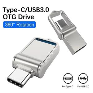 기존 유형 C USB 플래시 드라이브 512GB 1TB Pendrive 고속 USB 3.0 펜 드라이브 Xiaomi Phone PC 용 OTC 2TB U 디스크 메모리 스틱