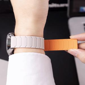 삼성 갤럭시 워치 7 6 5 4 3용 22mm 20mm 마그네틱 밴드, 화웨이 워치 GT5/4/3Pro 46mm 용 실리콘 루프 스트랩 (알티밋 코레아)