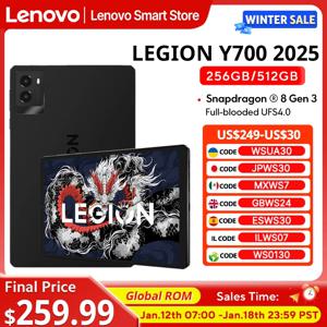 레노버 LEGION Y700 2025 태블릿 글로벌롬 스냅드래곤 8 Gen 3 옥타코어 8.8인치 165Hz 디스플레이 안드로이드 6550mAh 패드 PC