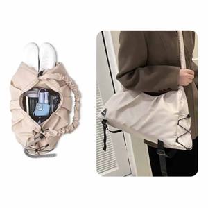 여성을위한 1pcs 체육관 가방-요가 매트 가방, 신발 구획이있는 여성 선물 여행 더플 백 비행기 용 방수 접이식 가방