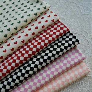 5mm 러브 포플러 순면 천 아기 의류 포플린 원단 수제 DIY 사진 배경 140x50cm 재봉 천