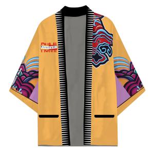 의상 루미 조이 미라 프린트 하라주쿠 오타쿠 남성 기모노 탑 여성 카디건 셔츠 캐주얼 코스프레