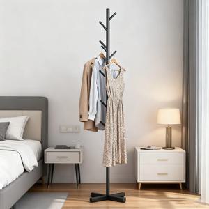 옷과 모자 걸이, 바닥부터 천장까지, 침실 코트 걸이, 침실 수직 나뭇가지 모양 홀더, 모자, 스카프, 핸드백 보관 걸이
