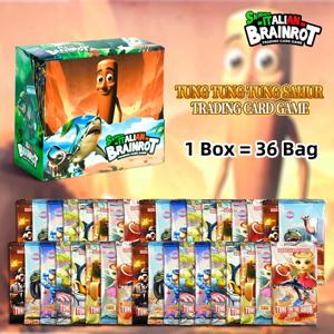 이탈리아 브레인롯 컬렉션 카드 트레이딩 카드 게임 카드 배틀 카드 토이스통 사후르 트랄라레로 트랄랄라 팬들을 위한 어린이 선물