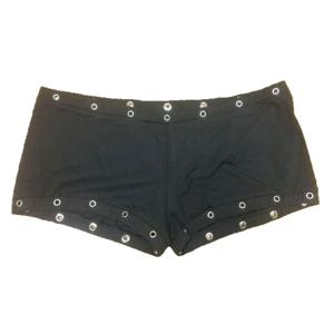 여름 신상 유럽 및 미국 스타일 하이 스트리트 펑크 고딕 스타일 슬림핏 여성 Y2K 반바지 에스테틱 핫걸 반바지