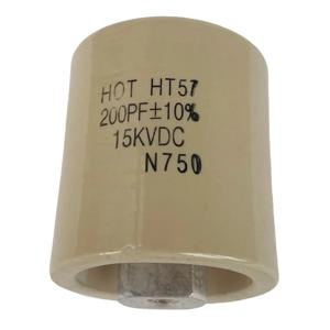 HT57 CCHT57 200PF 15KV DC N750 고주파/전압 세라믹 커패시터 1개
