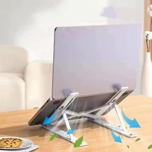 휴대용 조절식 노트북 스탠드 접이식 노트북 브래킷 컴퓨터 모니터 홀더 맥북 에어 아이패드 태블릿 베이스 액세서리